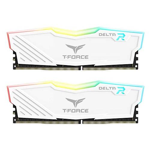 32 GB DDR4 3200M T-FORCE DELTA RGB WHITE 16x2