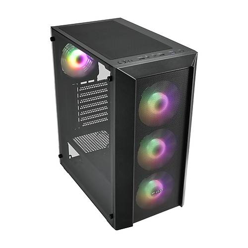 Fsp Cmt Tempered Glass X Mm Rgb Usb Atx Mid Tower Oyuncu Kasas Hydro K W Plus