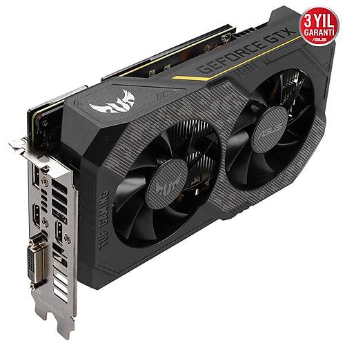ASUS TUF GeForce GTX 1660Ti EVO OC 6GB GDDR6 192Bit DX12 Nvidia Ekran Kart (TUF-GTX1660TI-O6G-EVO-GAMING)