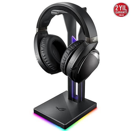 Asus Rog Throne 7.1 Surround Ses ift Usb 3.1 Aura Sync Destekli RGB Kulaklk Stand