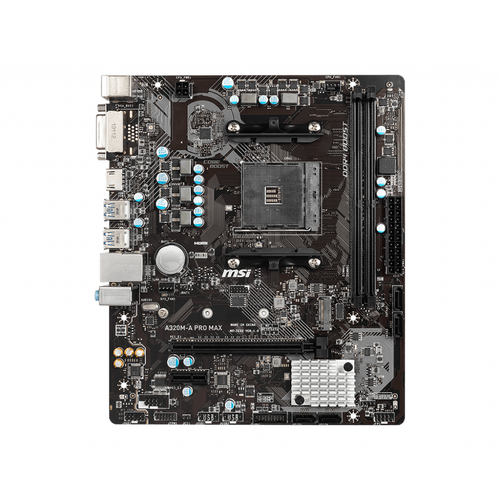 MSI A320M-A PRO MAX DDR4 3200 (OC) DVI HDMI mATX