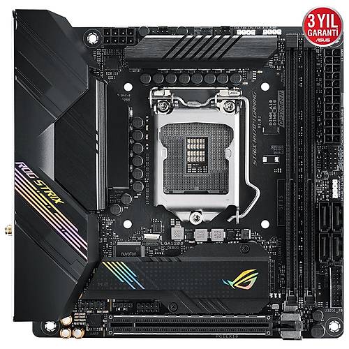 ASUS ROG STRIX H470-I GAMING 2933/2133Mhz mATX 1200p