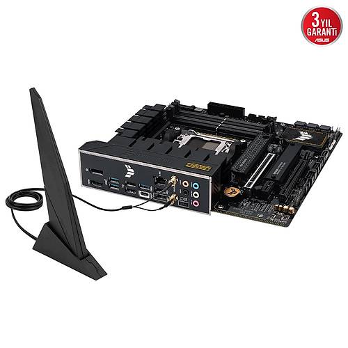Asus TUF Gaming B650M-PLUS WiFi 6400mhz (OC) RGB M.2 DDR5 mATX AM5 Anakart