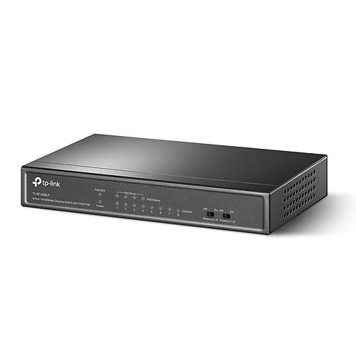 TP-LINK TL-SF1008LP 8 PORT 10/100 SWITCH+4 POE 4 UPLINK 250M