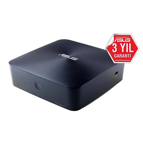 ASUS MINIPC UN65H-M097M i5-6200U 4G 128GB SSD 2.5 DOS SYAH 3YIL HDMI-DP-Wifi-BT-VESA-CRD