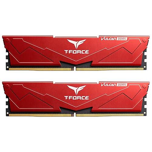 32 GB DDR5 5600 Mhz T-FORCE VULCAN RED 16GBx2