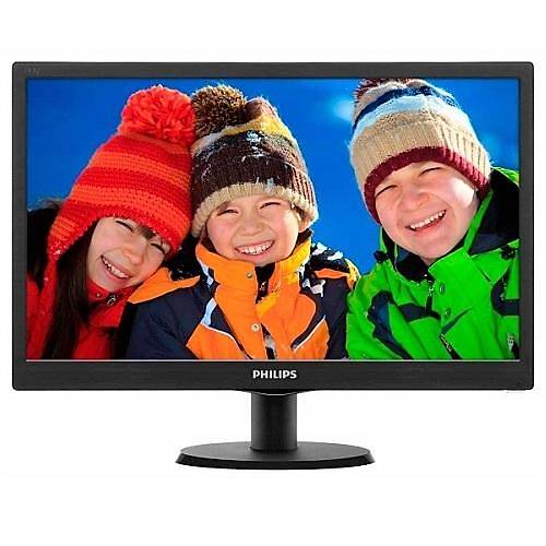 18.5 PHILIPS 193V5LSB2 5MS SYAH LED MONTR