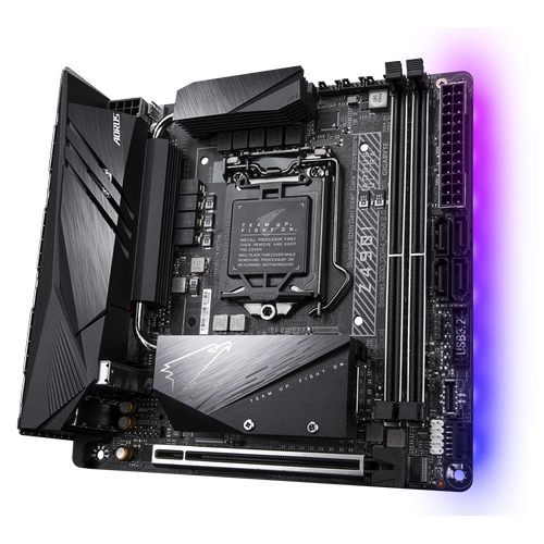 GIGABYTE Z490I AORUS ULTRA DDR4 5000OC MITX 1200p