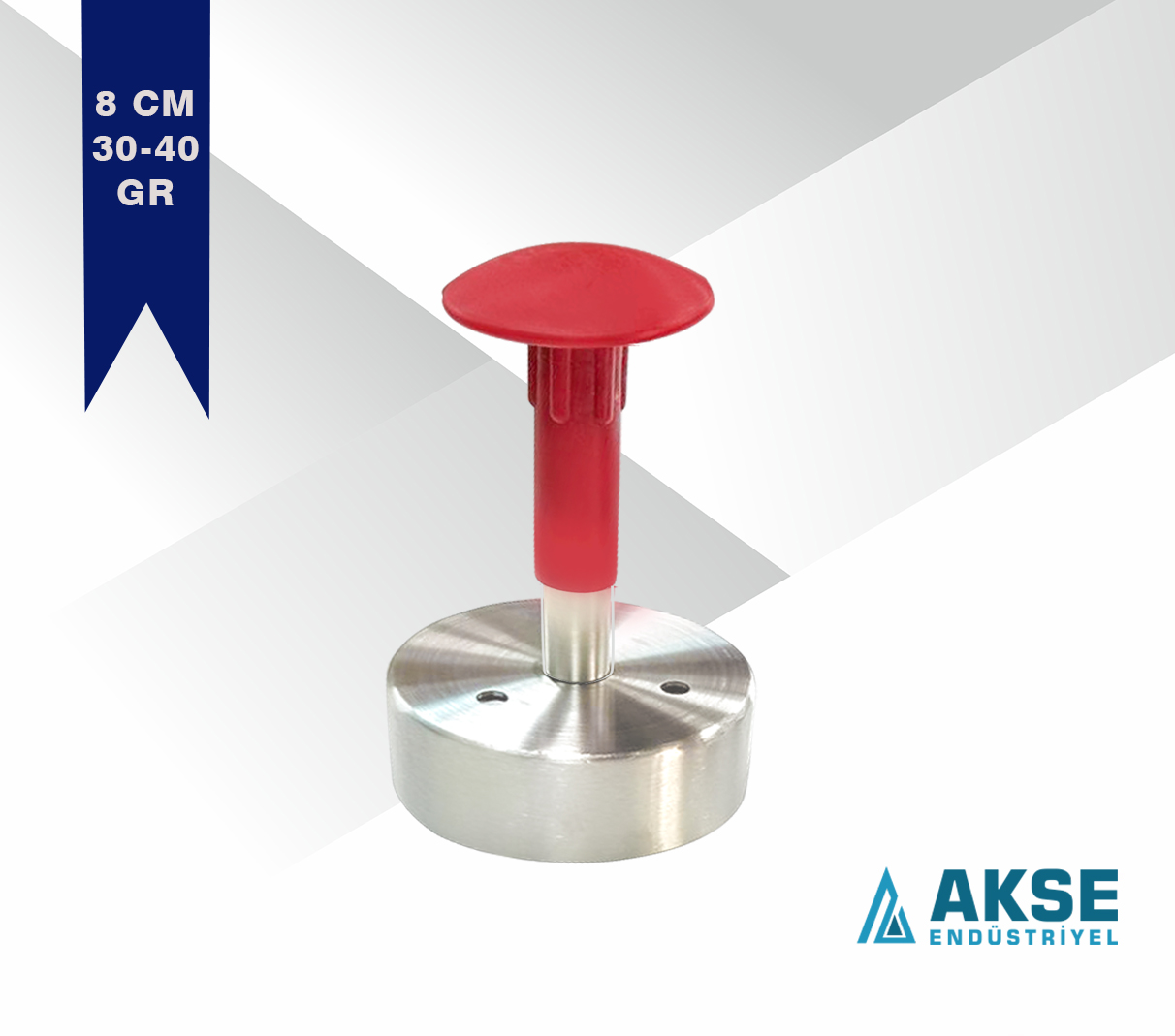 Akse Kasap Köfte Kalıbı 30-40 Gr 8 Cm