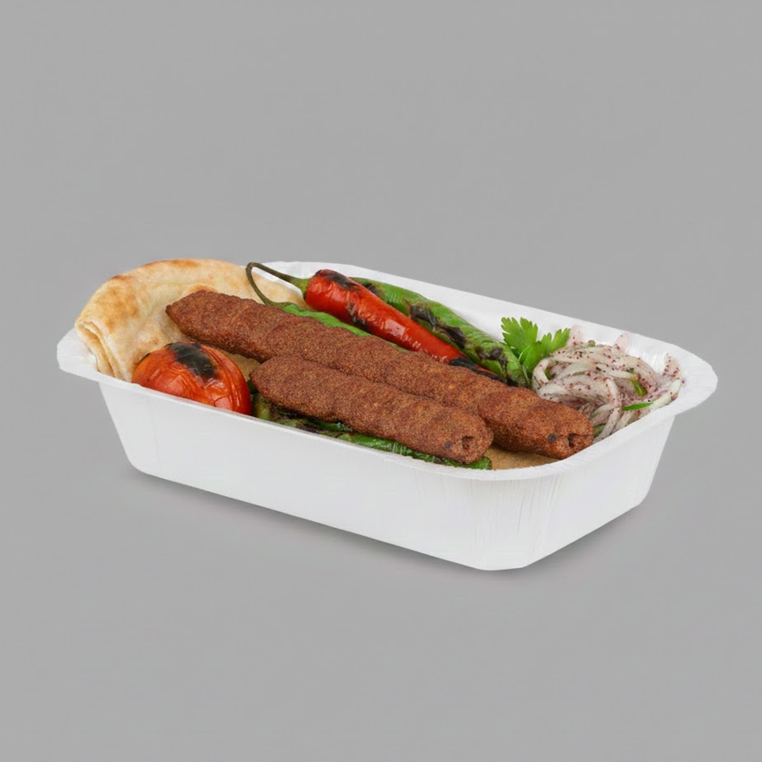 Makpack Tek Porsiyon Karton Kebap Kabı 600 Adet 260x170 mm KT-07