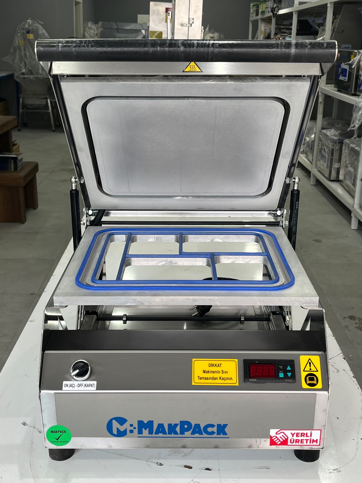 Makpack 320x260 Cm 5 Bölmeli Tabak Kapatma Makinesi