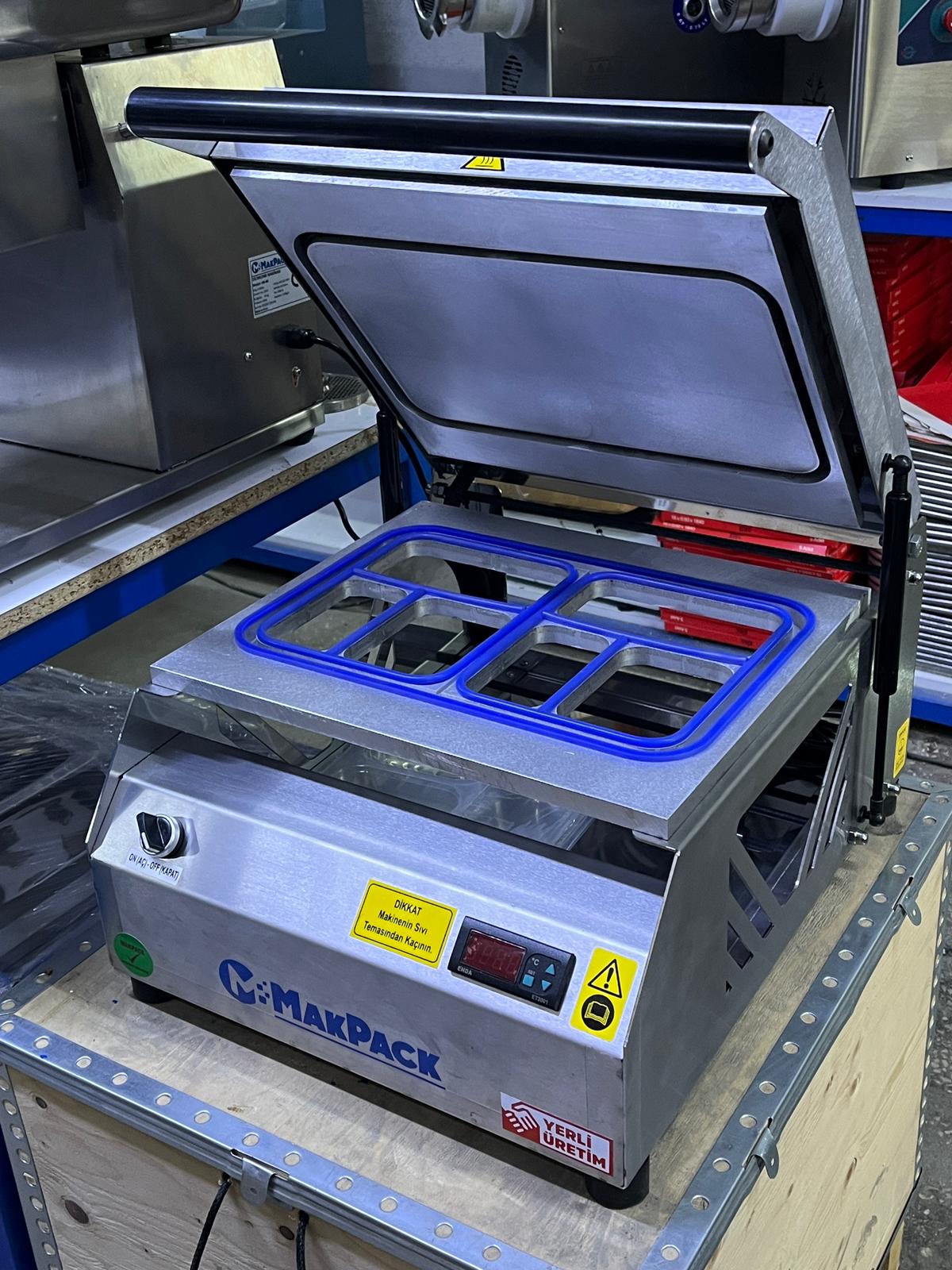 Makpack 3 Bölmeli 2 Li Tabak Kapatma Makinesi 227x178 mm x 2