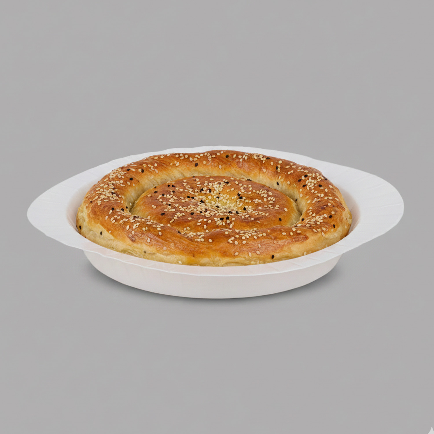 Makpack Yuvarlak Karton Börek Kabı 400 Gr 400 Adet 215 mm Çap KT-11