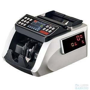 Plus Silver TL Ka��t Para Sayma Makinesi - Gri / Siyah Renk - Sesli Uyar�