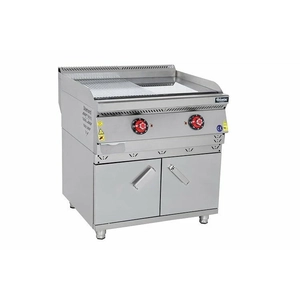 Himaksan Yar� Oluklu Pleyt Izgara Elektrikli Dolapl� 80x70x85 Cm HMK-DIEN 878