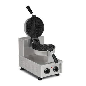 Omake Zamanlay�c�l� Tekli D�ner Waffle Makinesi Kare Model Elektrikli Omk.WFL12.E12.0101.Z5F