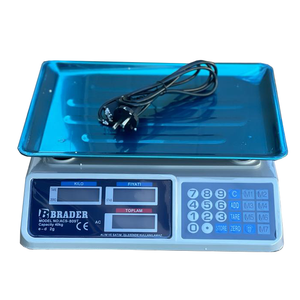 Brader Elektronik Terazi Market Manav Terazi 40 Kg Dinamik