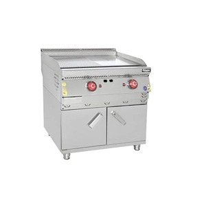 Himaksan Yar� Oluklu Pleyt Izgara Gazl� Dolapl� 80x70x85 Cm HMK-DIGN 878