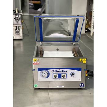 Makropack MP-410-T2/S  41 Cm ift ene Set st Vakum Makinesi 2 . El
