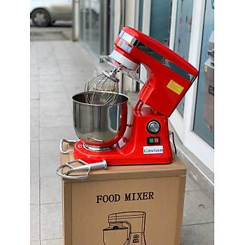 Lavion B8 Pro- 7 Litre Set st Food Mikser Hz Kontroll Krmz