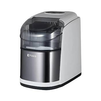 Vosco Set �st� Buz Makinesi 12 Kg G��l� Kompres�rl� VHZB-12CG