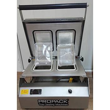 Propack SM 460 Manuel iftli kili Kase Tabak Kapatma Makinesi 