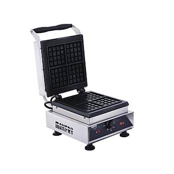Makfry Kare Waffle Makinesi Saatte 60 Adet 29x36x31 Cm