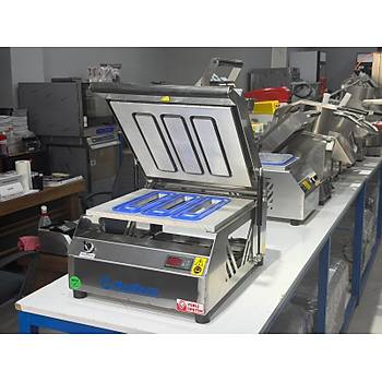 Makpack 3 L� �i�k�fte D�r�m Paketleme Makinesi Paslanmaz 40 * 215 mm