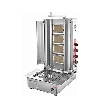 Osimo 5 Radyanl� D�ner Oca�� Do�algazl� ve Lpg Li Alttan Motorlu 52x70x145 Cm