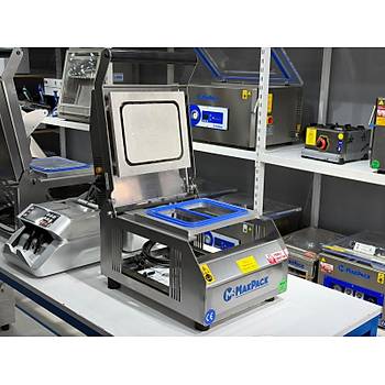 Makpack 2 B�lmeli Paslanmaz Manuel Tabak Kapatma Makinesi
