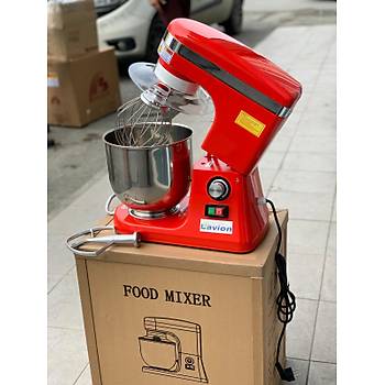 Lavion B8 Pro- 7 Litre Set st Food Mikser Hz Kontroll Krmz