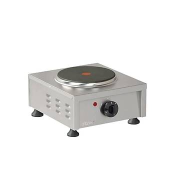 Omake Tekli Pleyt Ocak Set �st� Elektrikli 27x33x17 Cm Omk.OCK02.E11.0001.Z5F