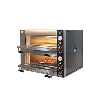 Osimo Pizza F�r�n� Elektrikli �ift Katl� 25 Cm x 6 + 6 Pizza Kapasiteli
