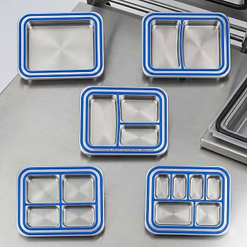 Makpack 2 Li Tabak Kapatma Makinesi Paslanmaz 1-2-3-4-6 B�lmeli Yemek Paketleme