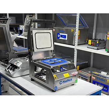 Makpack 4 B�lmeli Paslanmaz Manuel Tabak Kapatma Makinesi