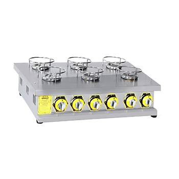 �noxmaster 6 L� K�nefe Oca�� Gazl� ve Lpg Li 70x50x18 Cm