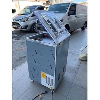 Makropack MP-410-T2/A 41 Cm ift ene  Ayakl Gda Vakum Makinesi YERL RETM 3 Yl Garantili
