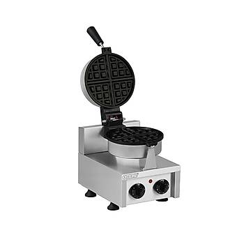 Omake Zamanlay�c�l� Tekli Kare Waffle Makinesi 18 Cm Elektrikli Omk.WFL11.E12.0101.Z5F