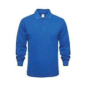 POLO YAKA UZUN KOLLU SAKS MAV� SWEAT