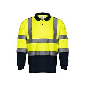 POLO YAKA REFLEKT�RL� SWEATSH�RT