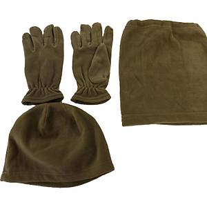 Askeri Polar Bere Boyunluk Eldiven Seti 3l� Nano