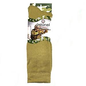 Askeri K��l�k Termal �orap Nano Ye�il