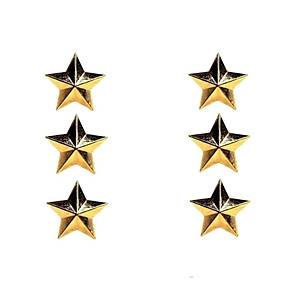 Y�zba�� Harici �niforma Metal R�tbe ( 6'l� Y�ld�z Tak�m)