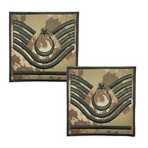 Astsubay Ba��avu� Kamuflaj R�tbe (Yeni Kamuflaj)