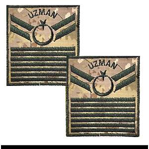 Uzman �avu� 7 Kademe Kamuflaj R�tbe (Kara Kuvvetleri)