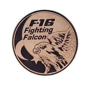 F16 FIGHTING FALCON Deri PE� - Arma - Askeri Patch