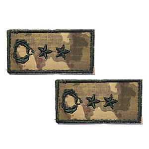 Yarbay Ti��rt R�tbesi 2 Adet ( Kara Kuvvetleri Yeni Kamuflaj )