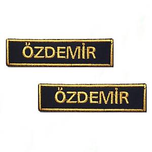 Jandarma Asayi� Askeri �simlik (Yeni ) 2019 - 2 Adet