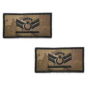 Uzman �avu� 1 Kademe Ti��rt R�tbesi 2 Adet (KK Yeni Kamuflaj)