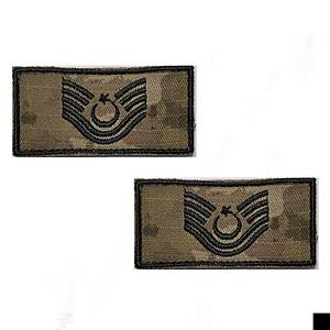 Astsubay K�demli �st�avu� Ti��rt R�tbesi 2 Adet ( Kara Kuvvetleri Yeni Kamuflaj )